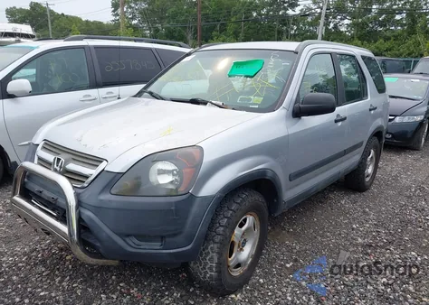 2003 Honda Cr-V Lx из США, поврежденный, VIN SHSRD78403U113277